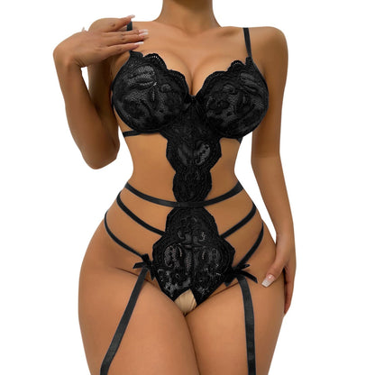 Camera Ready Lace Teddy - S/M/L/XL-6